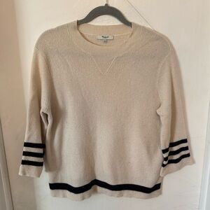 Madewell cream sweater
